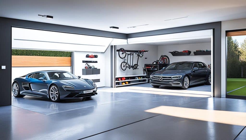 Geautomatiseerde garagepoorten