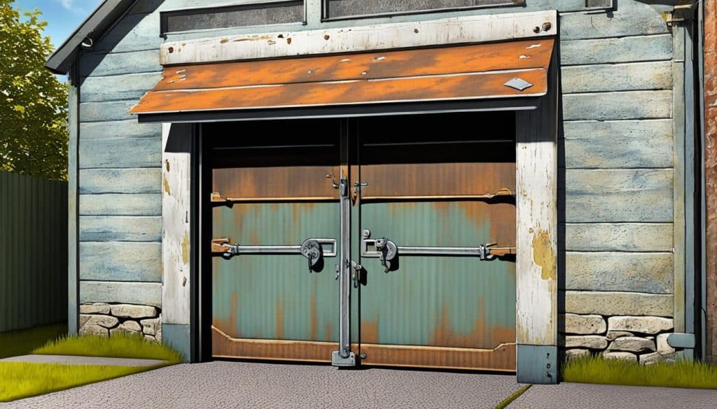 beperkingen in design van garagepoort met deur