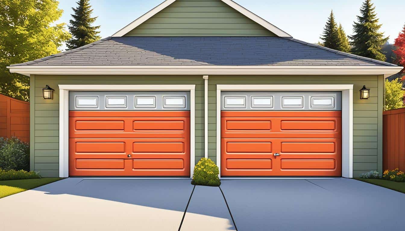 garagepoort met deur