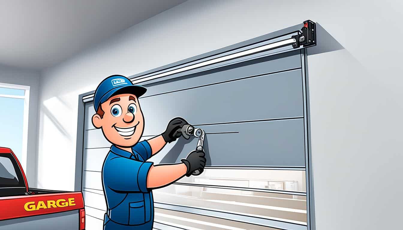 plaatsing sectionale garagepoort