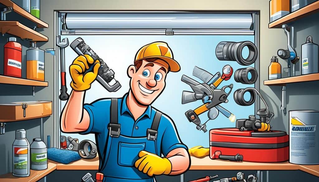 professioneel onderhoud garagepoort