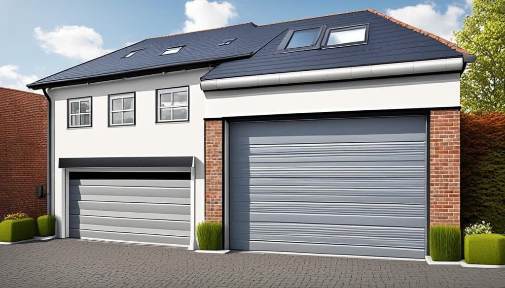 sectionale garagepoort volgens stijl
